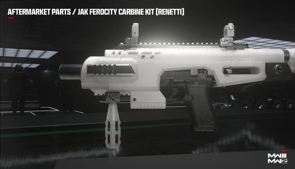 JAK Ferocity Carbine Kit (Renetti – Handgun)