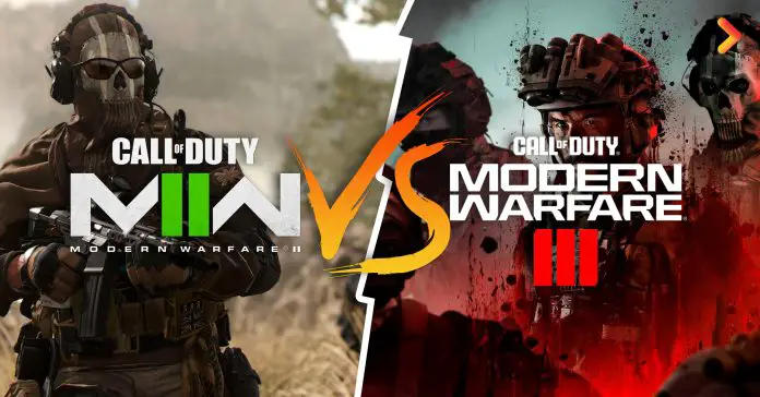 Call of Duty Modern Warfare MW2 vs MW3