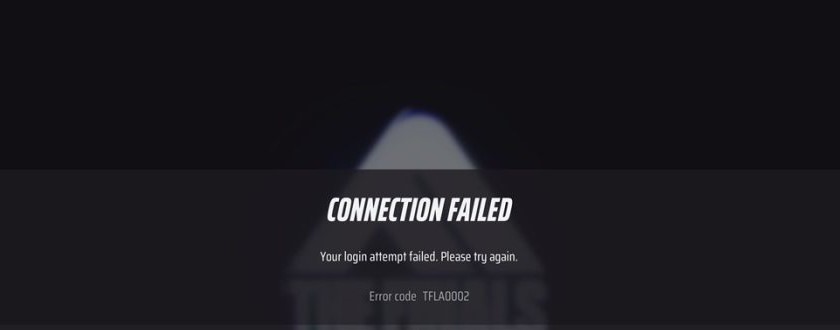 The Finals Login Attempt Failed Error Code 