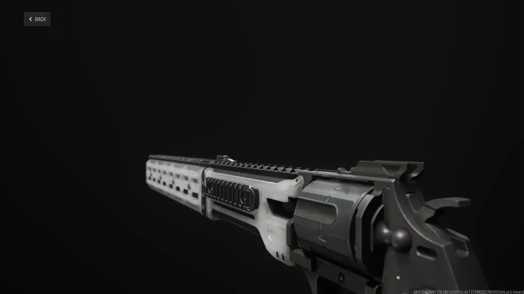 Sideview of JAK Beholder Rifle Kit Tyr Conversion Kit in MW3