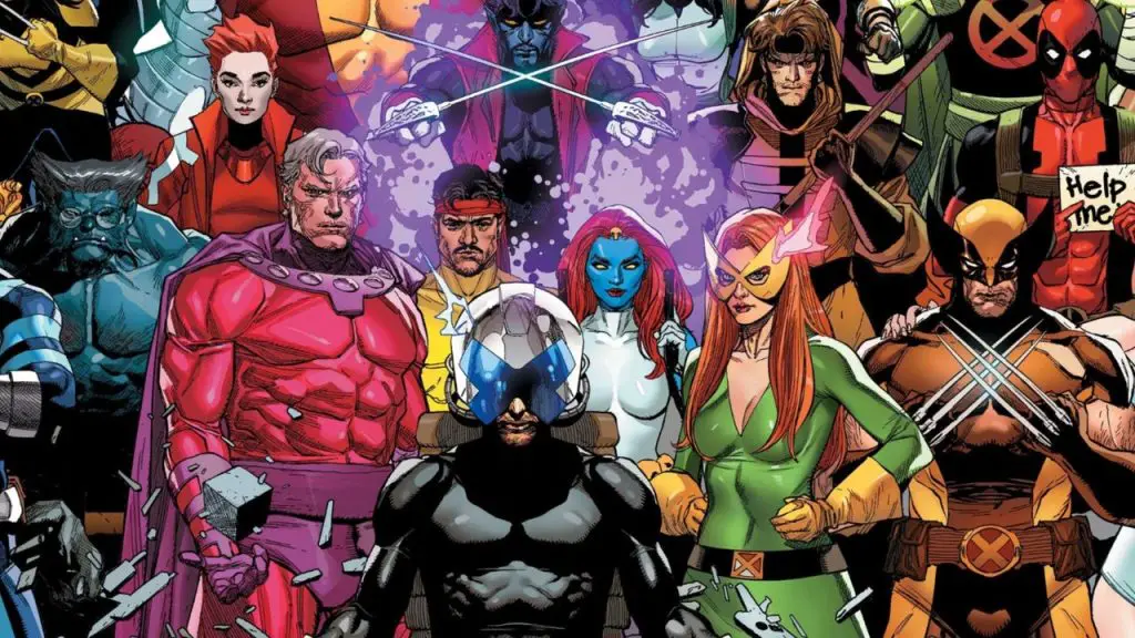 X-Men as seen in the comics