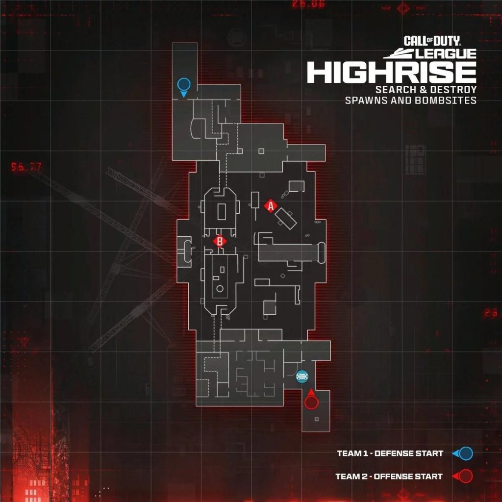 COD MW3 Ranked Play Game Mode Map Roster Highrise