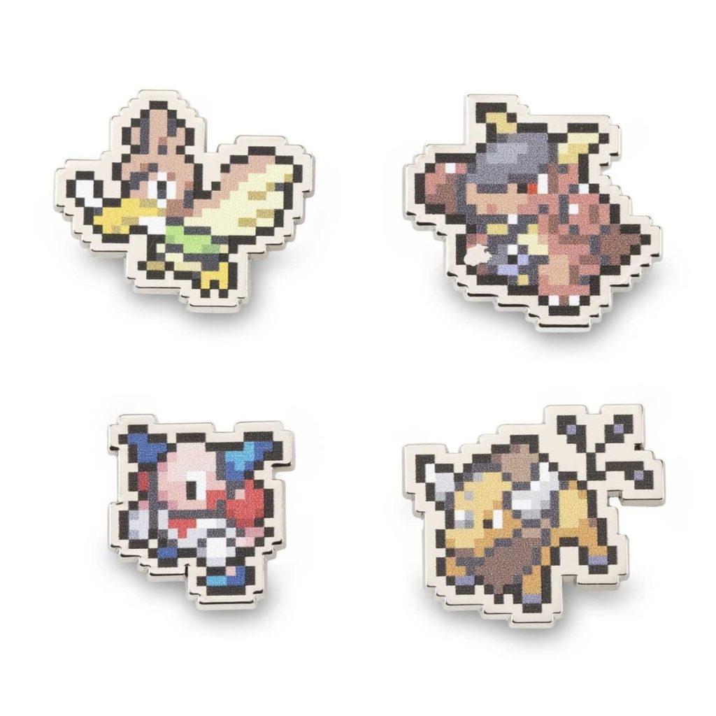 Rare Pokemon Pixel Pins