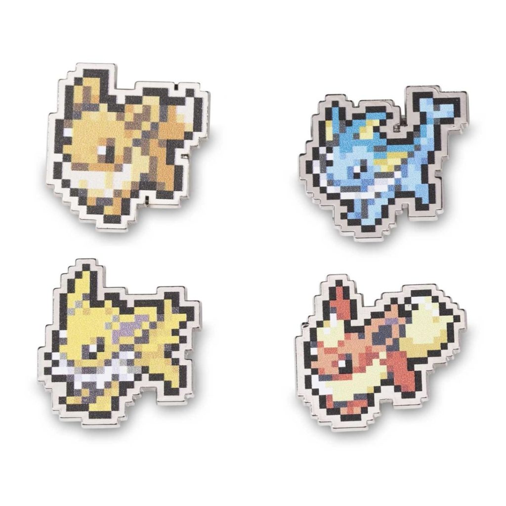 Pokemon Eevee Pixel Pins