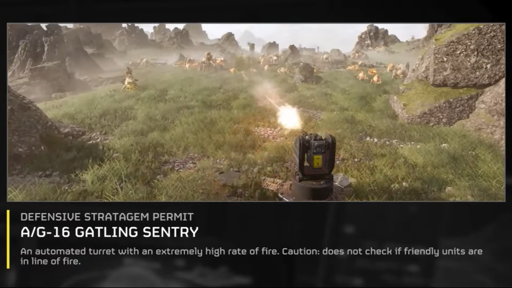 Gatling Gun Sentry