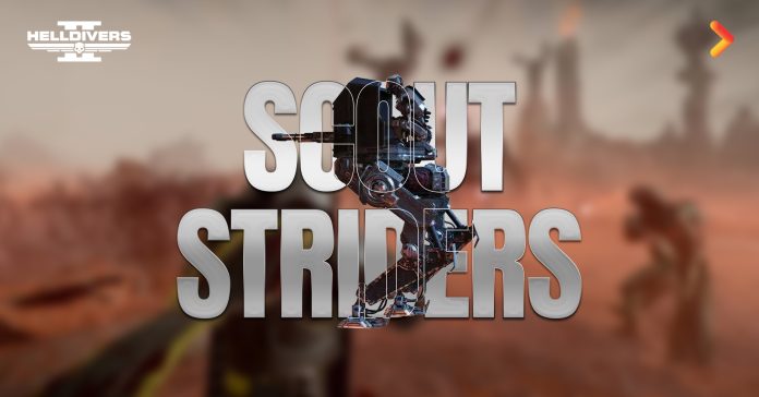 Helldivers 2 Scout Striders