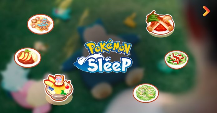 Pokemon Sleep recipes