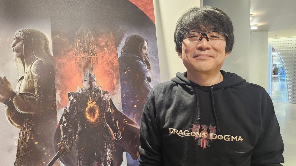 Hideaki Itsuno, Director of Dragon's Dogma II. Picture by PCGamer.