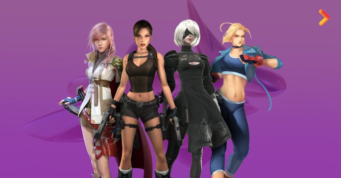 Video Games with female heroines.