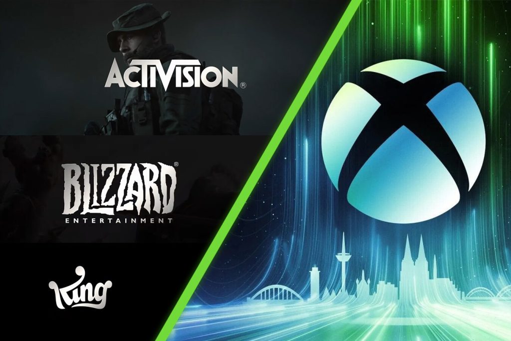 Activision Blizzard buyout by Microsoft.