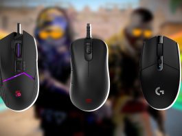 The top 5 mice for playing CS2 like a pro in 2024.