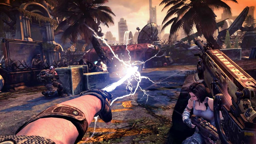 Bulletstorm is one of the most innovative action FPS games.