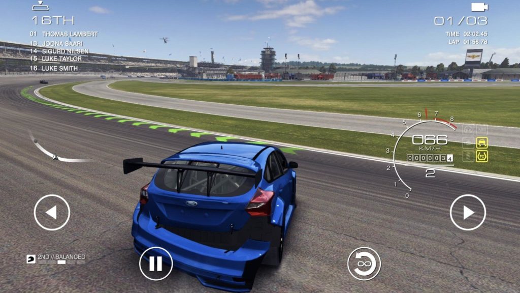 GRID Autosport is one of the most fun no WiFi mobile games around.