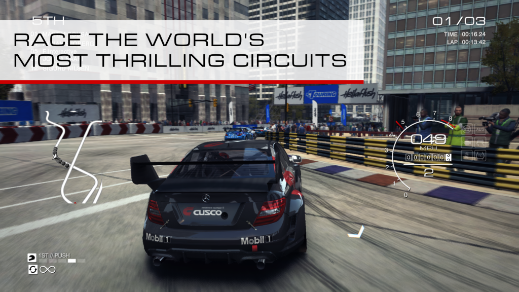 Huge variety makes GRID Autosport one of the best no WiFi mobile games around.