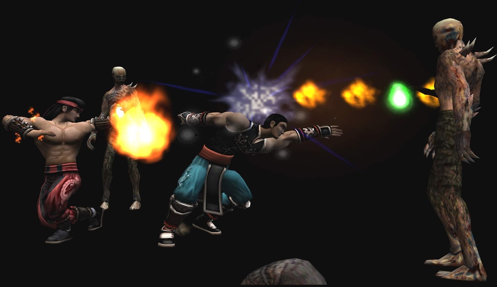The gameplay of Mortal Kombat Shaolin Monks is dope.