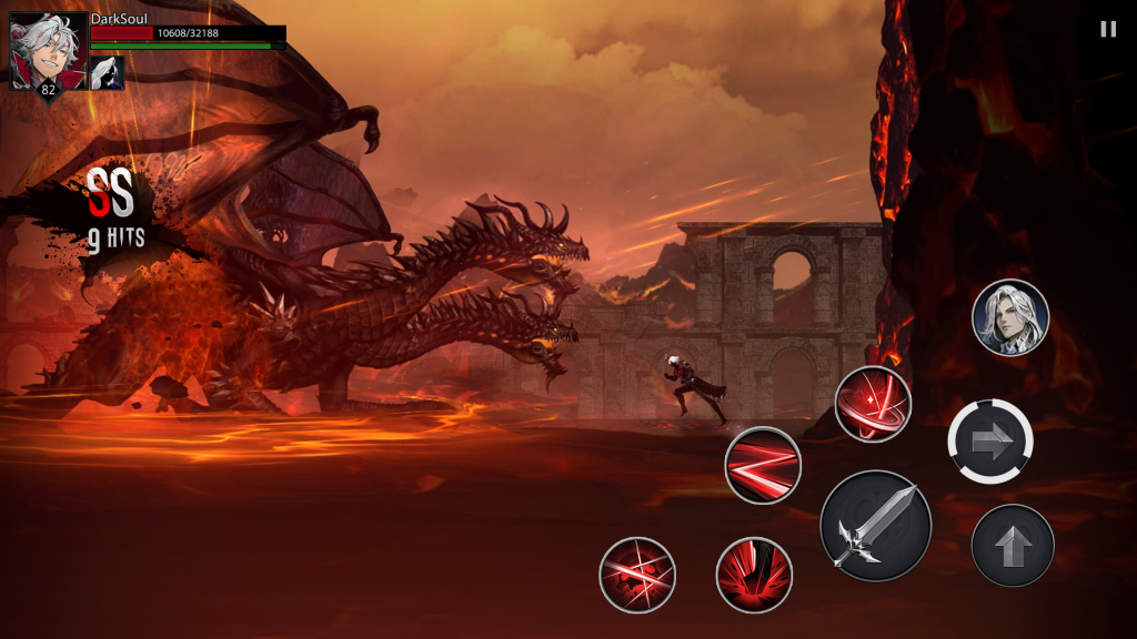 The powerful bosses in Shadow Slayer: Demon Hunter make it one of the best no WiFi mobile games around.