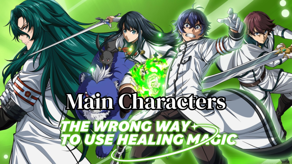 The main characters of The Wrong Way To Use Healing Magic.