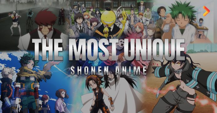 The most unique shonen anime.