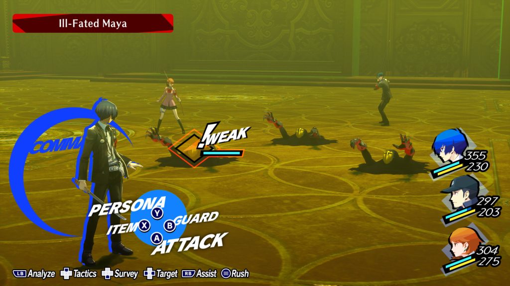Combat Of Persona 3 Reload is more polished and that makes it one of the must fun JRPGS of 2024.