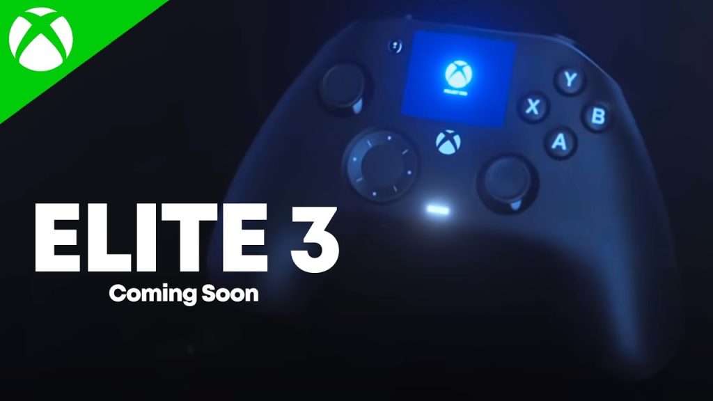 No release window yet for Xbox Elite 3 Series controller.